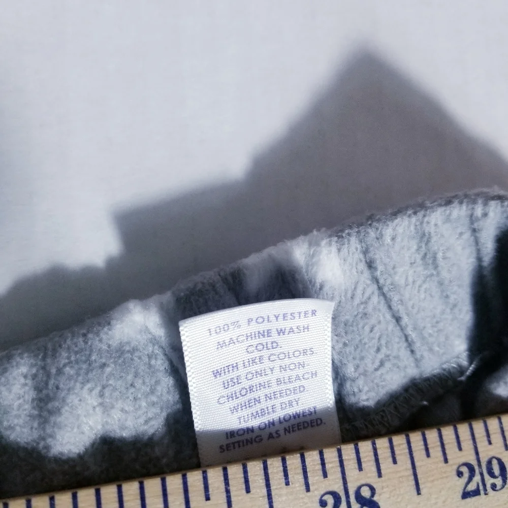 SLEEP CHIC STAR GRAY AND WHITE PJ PANTS SIZE SMALL - Picture 4 of 15